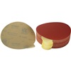 180 Grit, 6&quot; Dia Adhesive-Back Sandpaper, 100 Pk